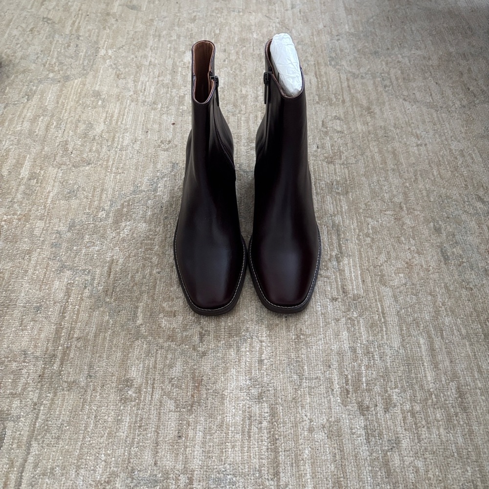 Bobbies Brown Leather Ankle Boot